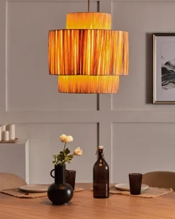 Lampadario MAGECH Vimini Naturale