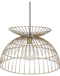 Lampadario MAHANADI Metallo Ottone