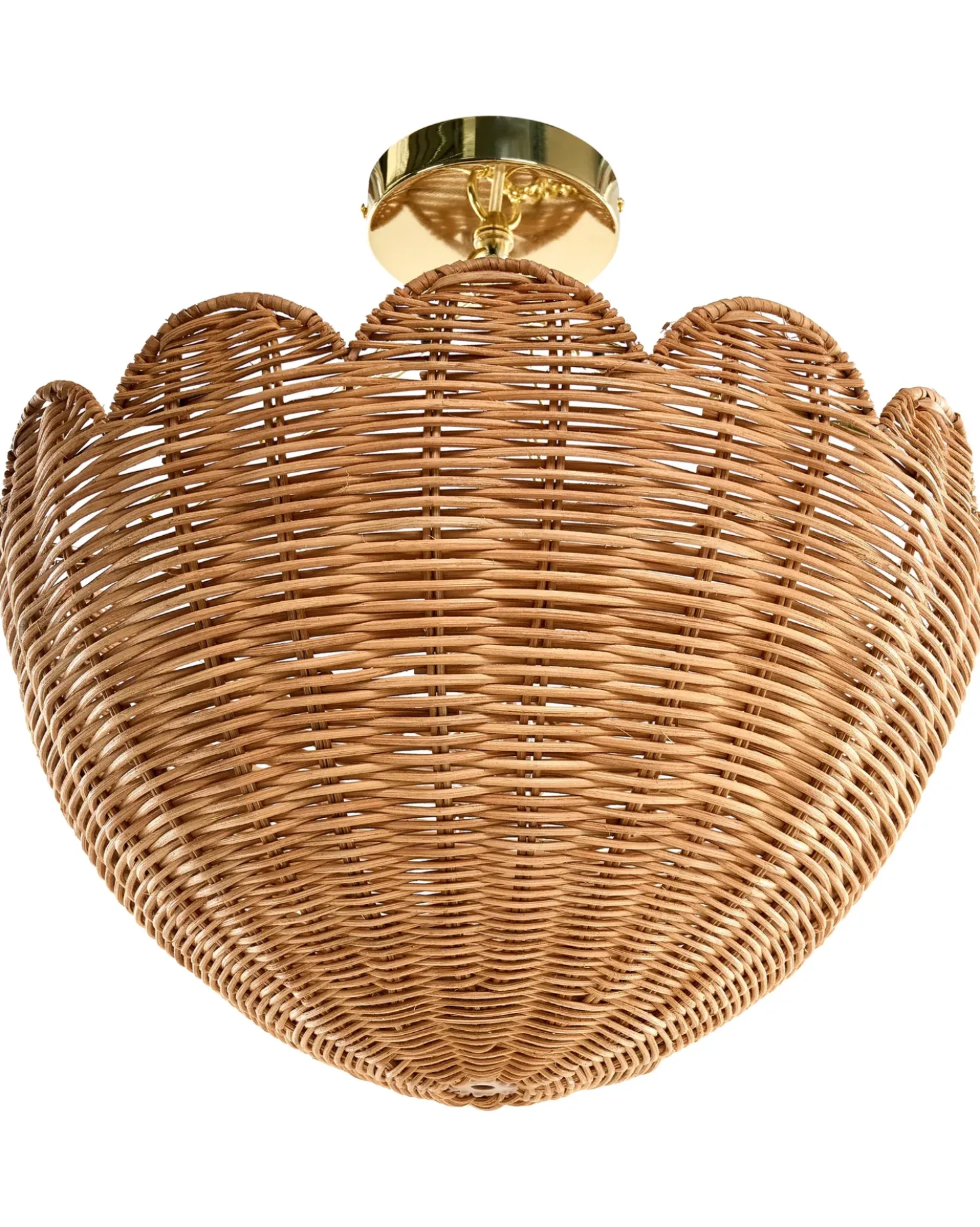 Lampadario MANDEKAL Rattan Naturale