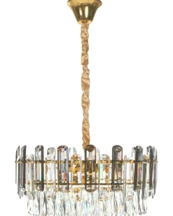 Lampadario MANTARO Vetro Oro