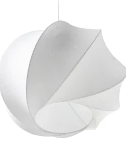 Lampadario MAQUINE Finta seta Bianco