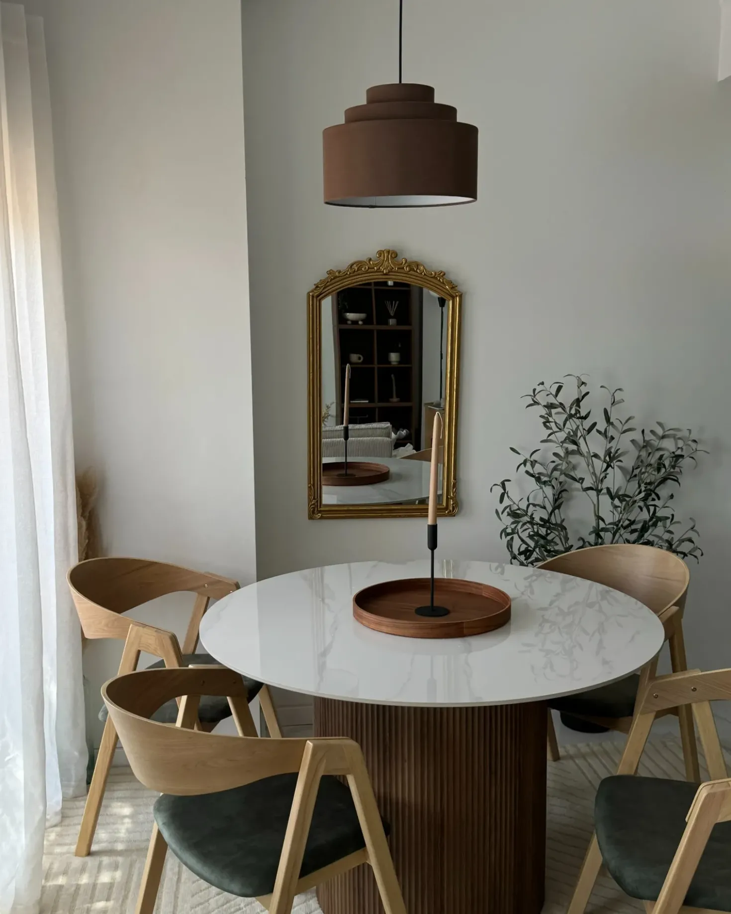 Lampadario MASPARRO Lino Marrone