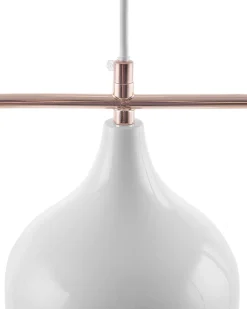 Lampadario MAVONE Metallo Bianco