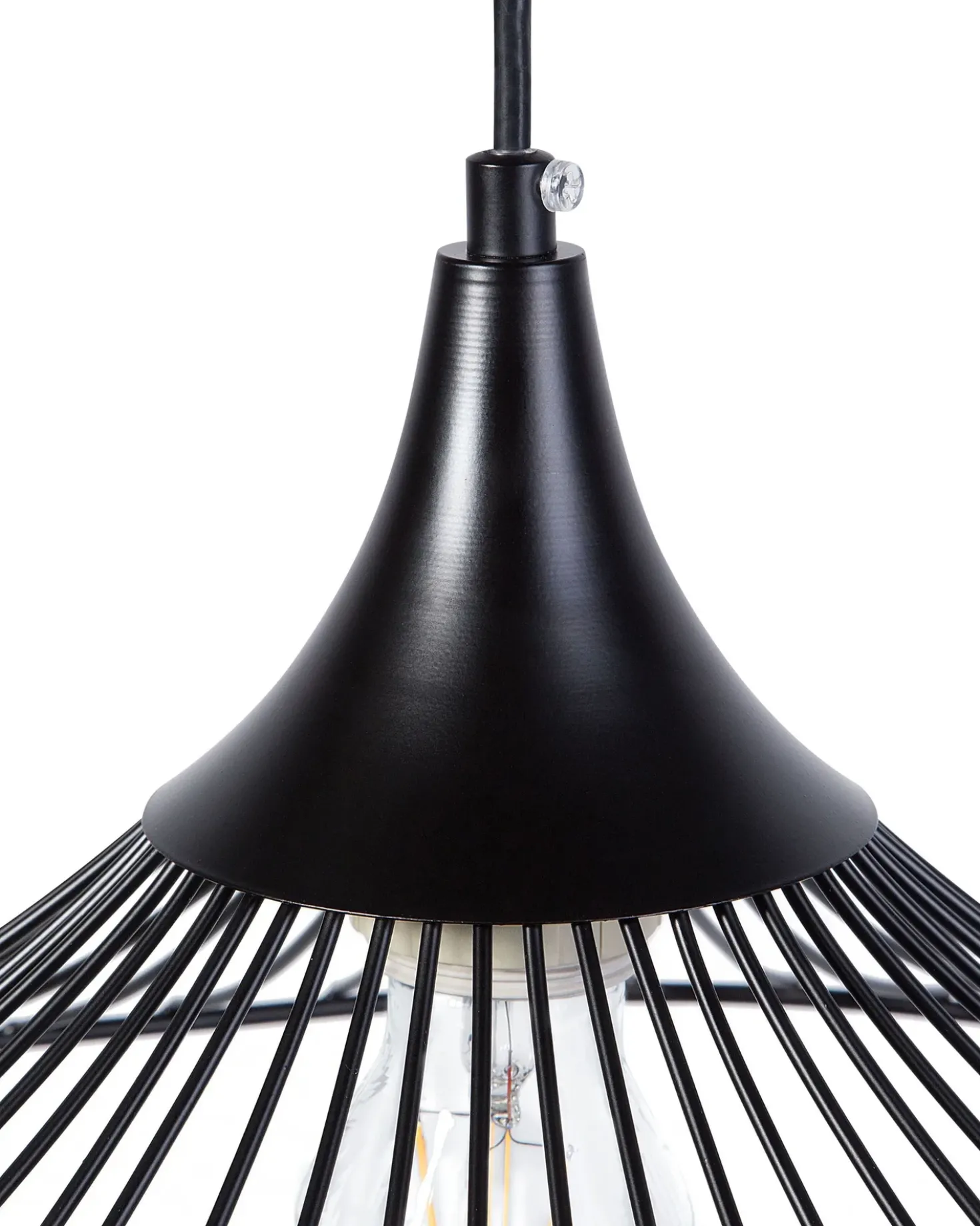Lampadario MAZARO Metallo Nero