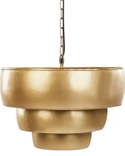 Lampadario MBANGO Metallo Oro