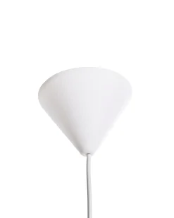 Lampadario MECUMBURA Metallo Bianco/Beige