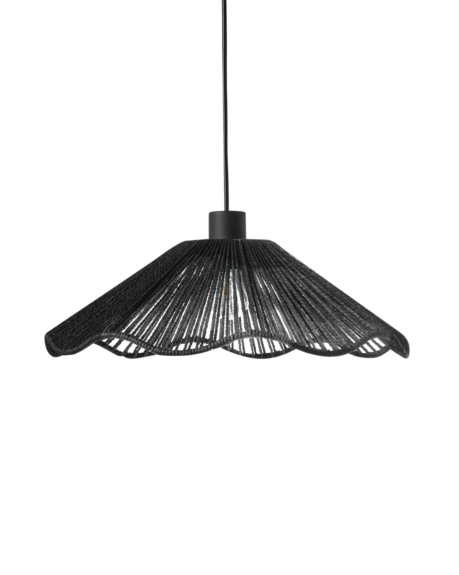 Lampadario MIGORI Carta Nero