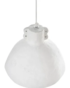 Lampadario MIGUELETE Cartapesta Bianco