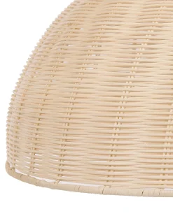 Lampadario MILLIAN Rattan Marrone chiaro