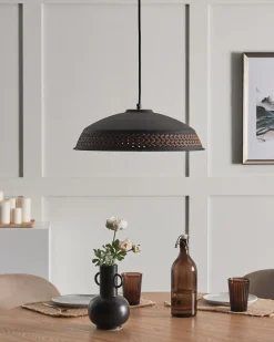 Lampadario MINILLAS Metallo Nero