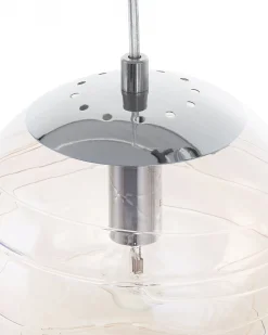 Lampadario MIRNA Vetro Oro