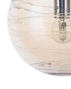 Lampadario MIRNA Vetro Oro