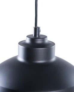 Lampadario MONTE Metallo Nero
