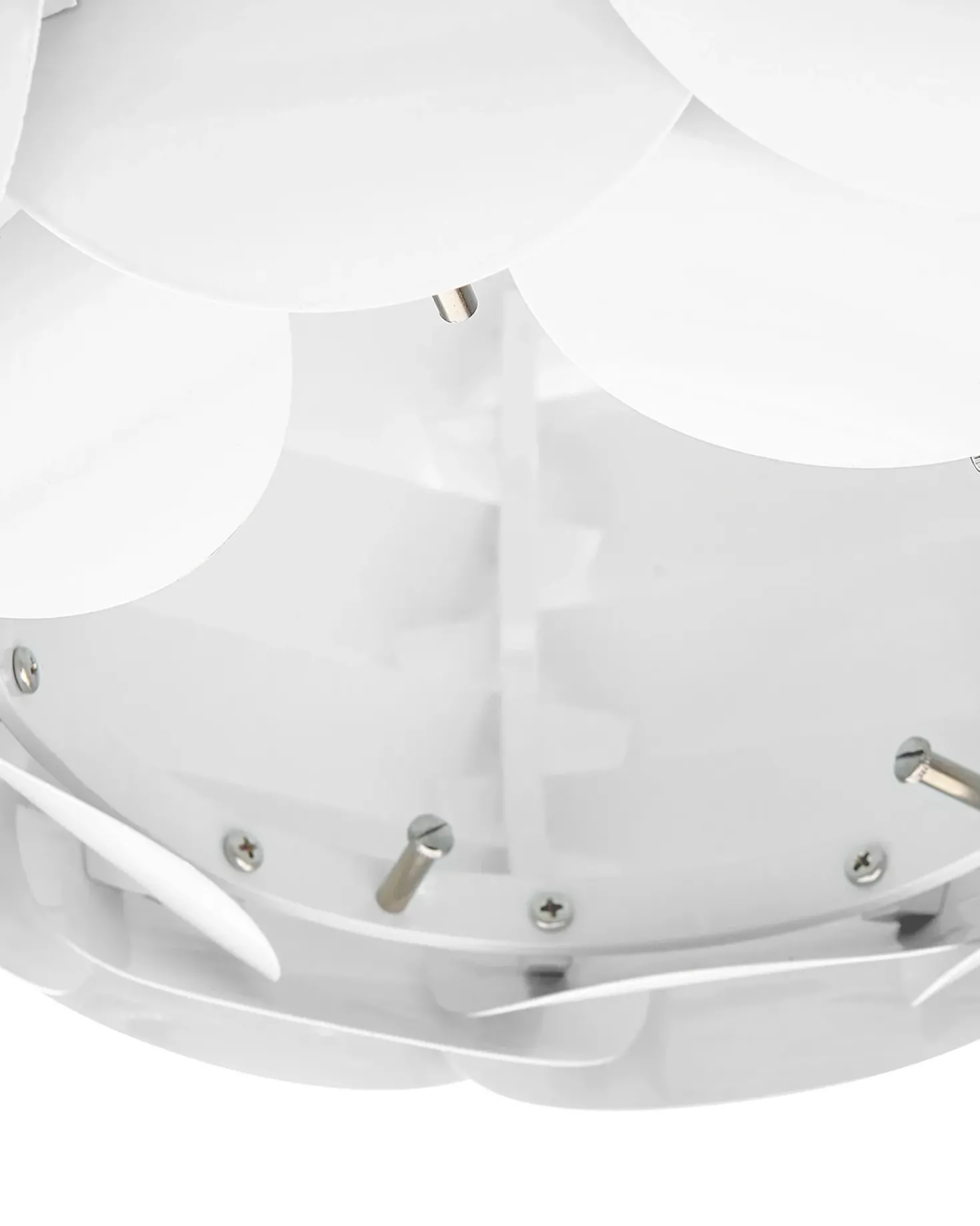 Lampadario MOSELLE Metallo Bianco