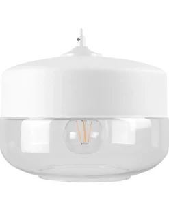 Lampadario MURRAY Vetro Bianco