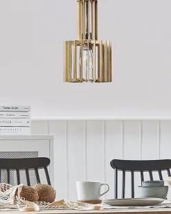 Lampadario NIARI Marrone chiaro
