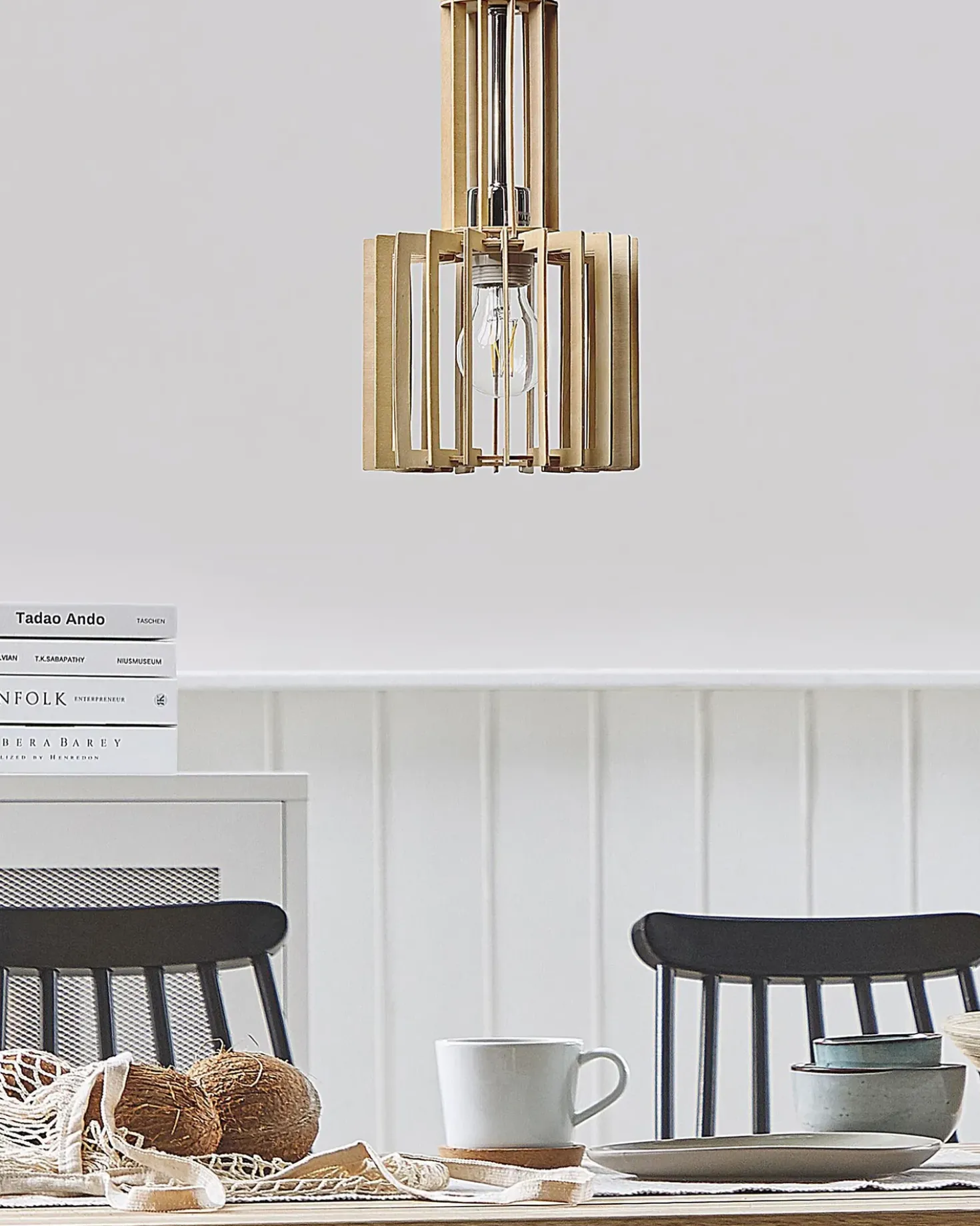 Lampadario NIARI Marrone chiaro