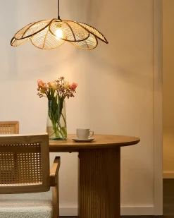 Lampadario NIGUA Rattan Naturale