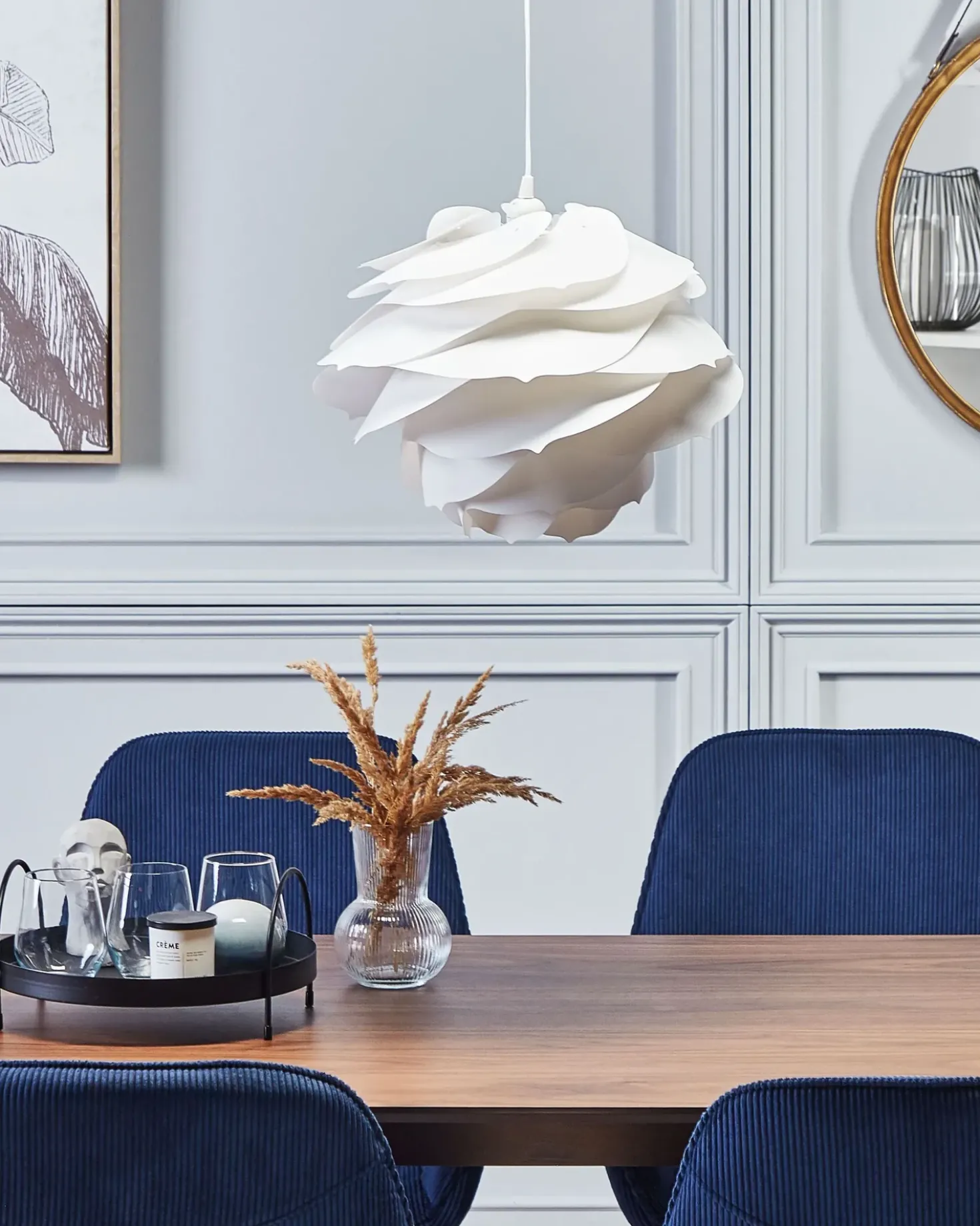 Lampadario NILE Bianco