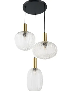 Lampadario NJORO Vetro Trasparente