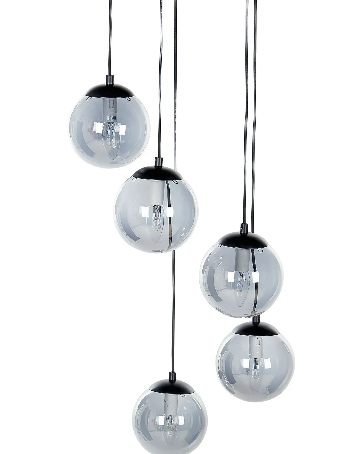 Lampadario NOEL Vetro Nero