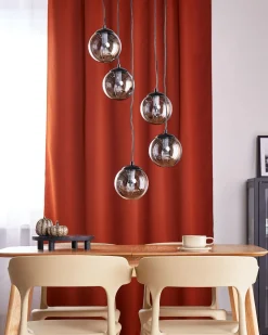 Lampadario NOEL Vetro Nero