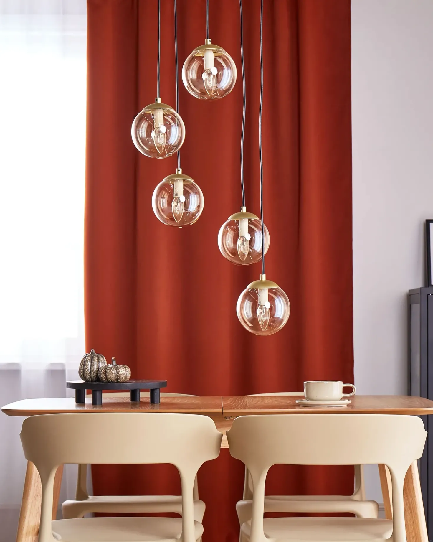 Lampadario NOEL Vetro Oro