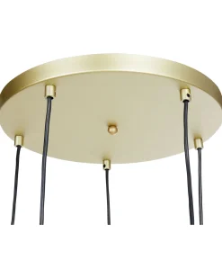 Lampadario NOEL Vetro Oro