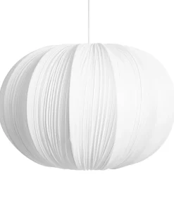 Lampadario OKER Tessuto Bianco