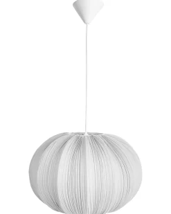 Lampadario OKER Tessuto Grigio