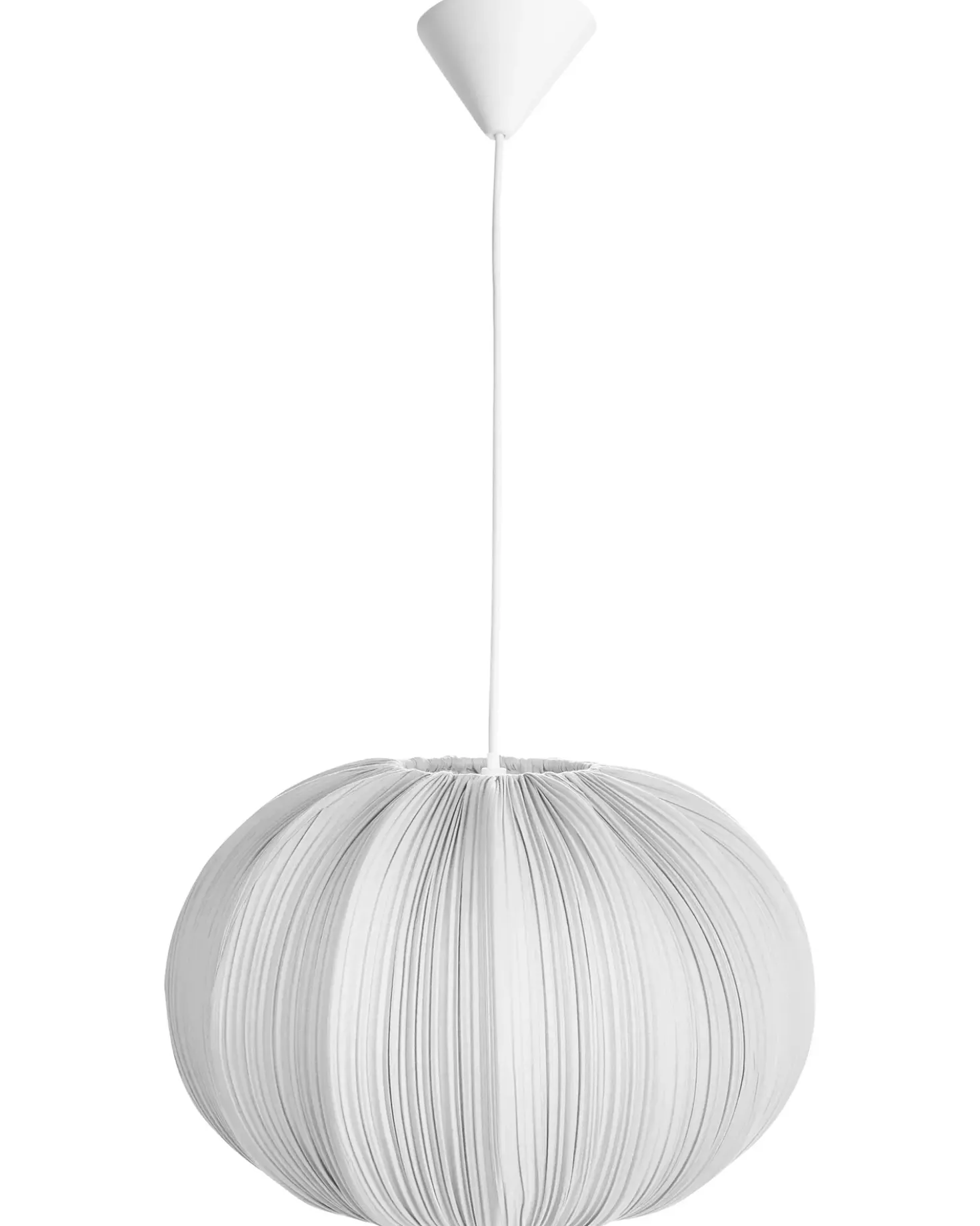 Lampadario OKER Tessuto Grigio