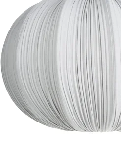 Lampadario OKER Tessuto Grigio