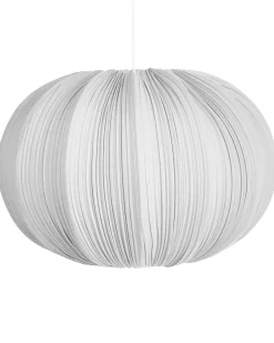 Lampadario OKER Tessuto Grigio