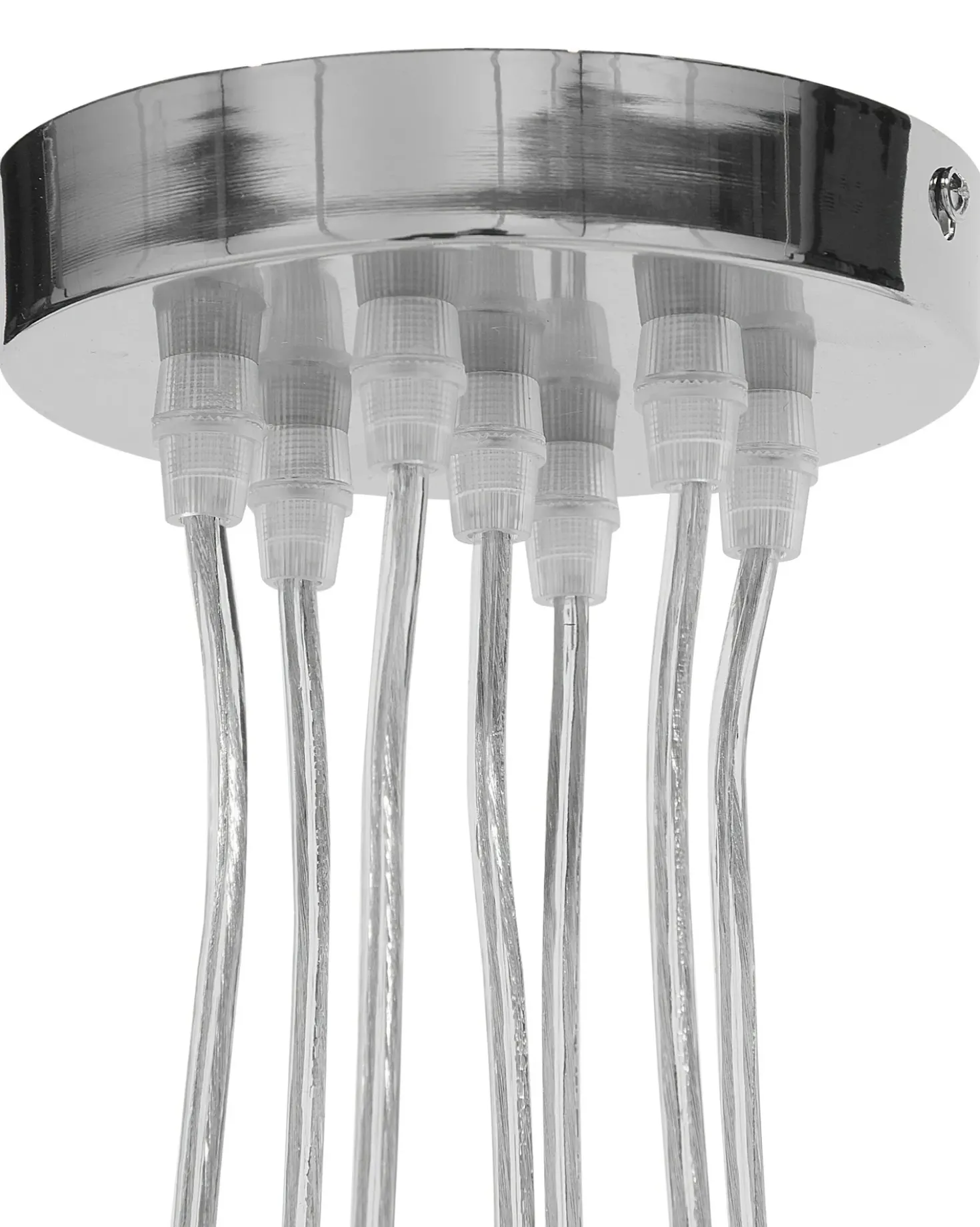 Lampadario OLZA Metallo Argento