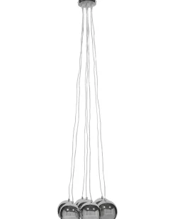Lampadario OLZA Metallo Argento