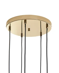 Lampadario PABELLON Vetro Rosso