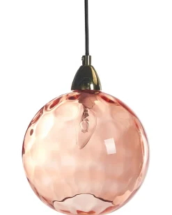 Lampadario PABELLON Vetro Rosso