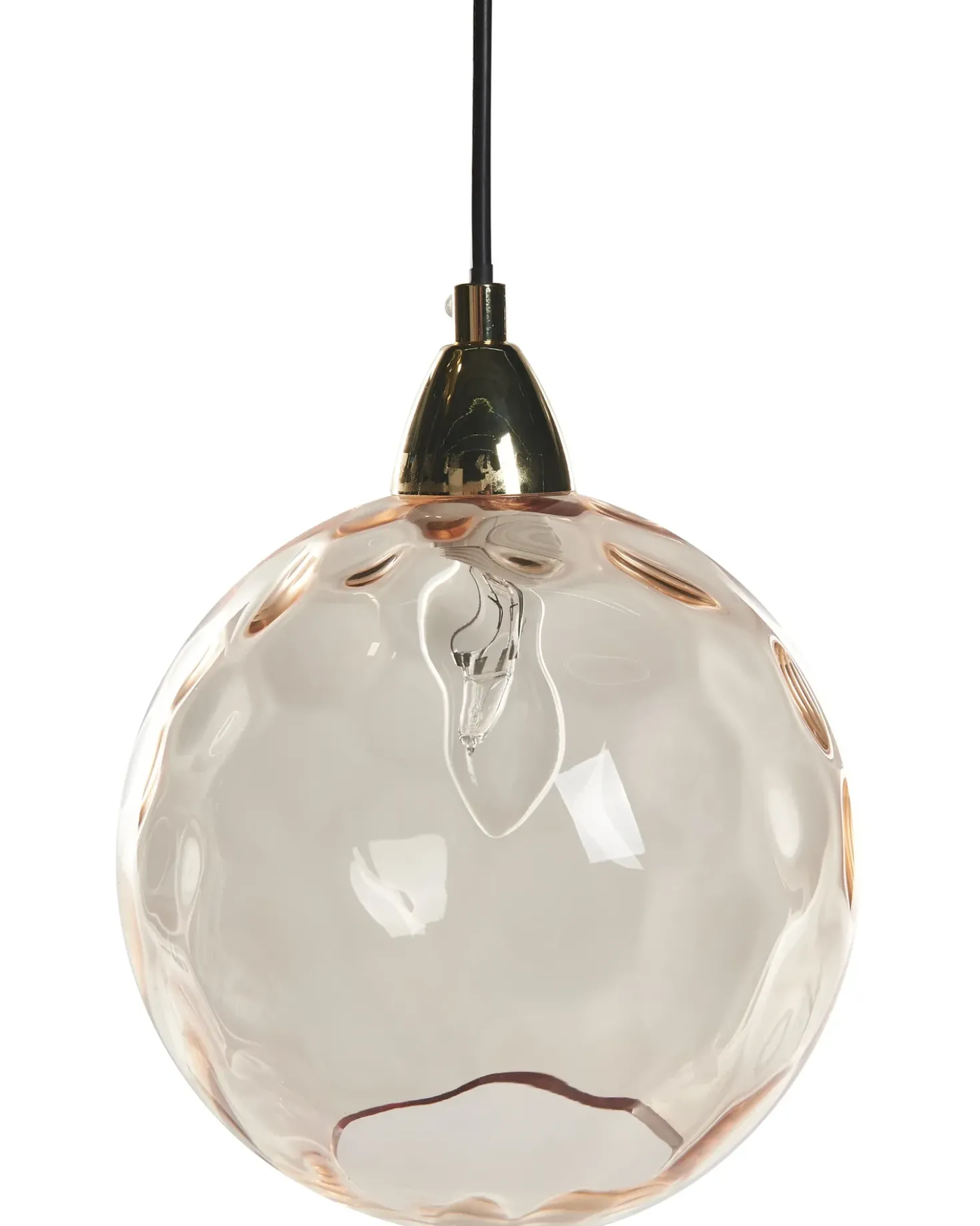 Lampadario PABELLON Vetro Rosso