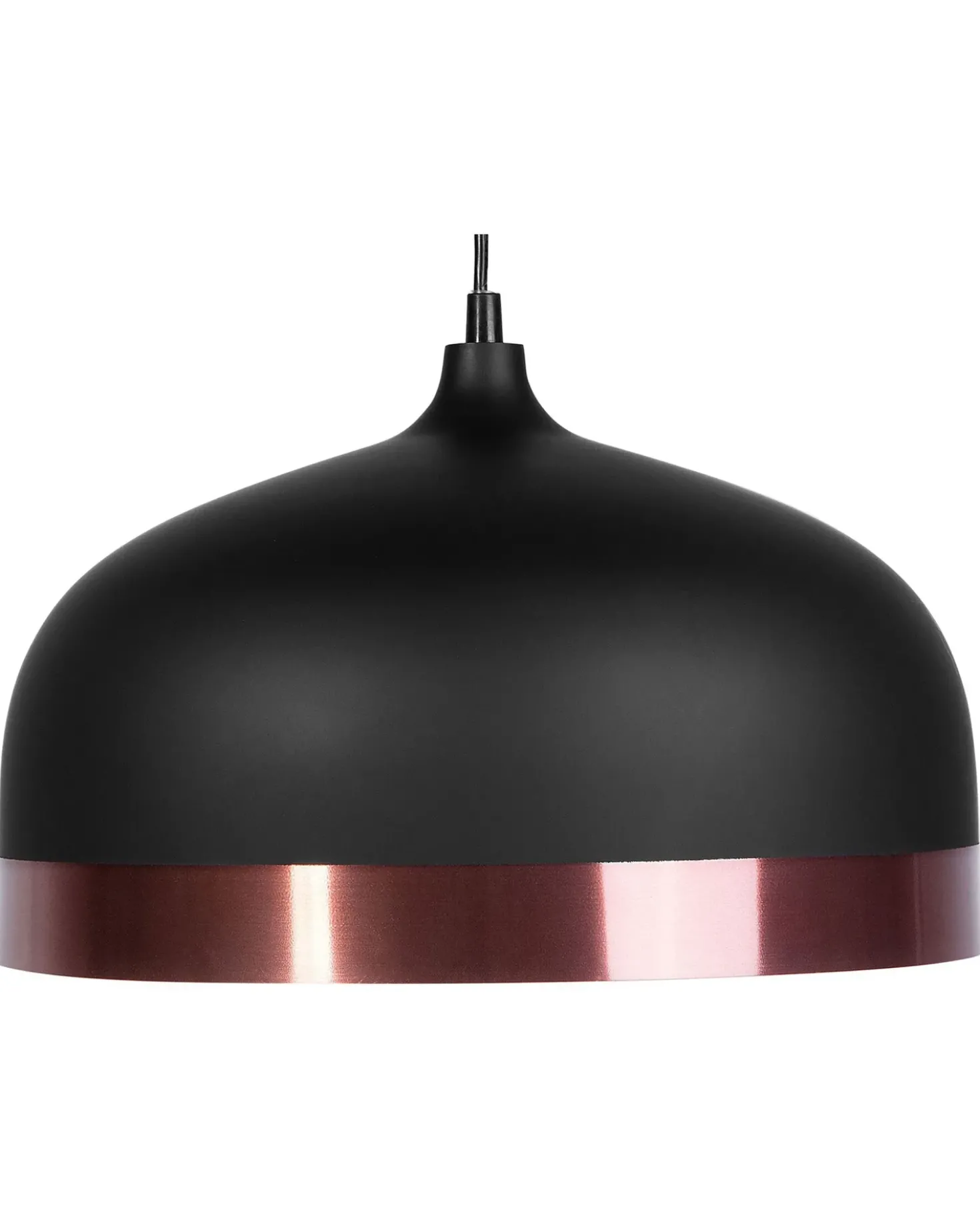 Lampadario PARINA Metallo Nero