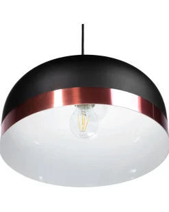 Lampadario PARINA Metallo Nero