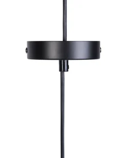 Lampadario PARINA Metallo Nero