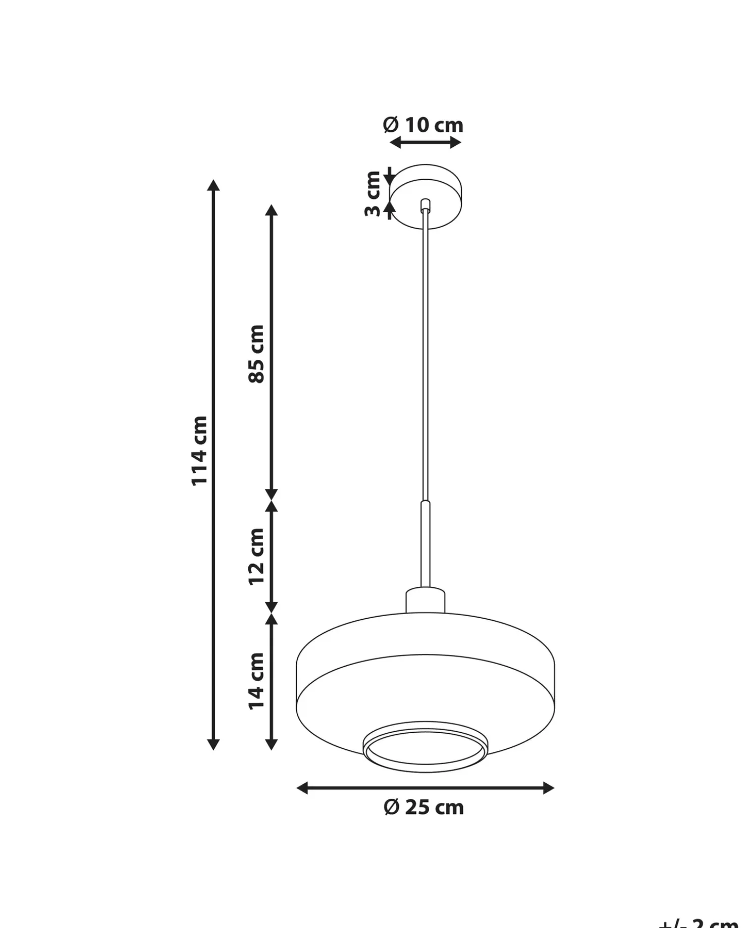Lampadario PIRRIS Vetro Trasparente