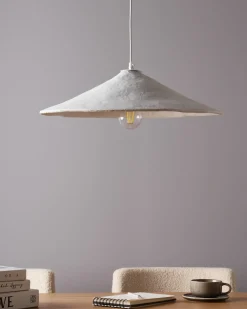 Lampadario PORONGOS Cartapesta Bianco