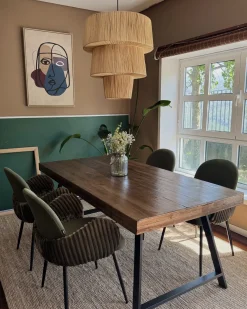 Lampadario PREMAT Vimini Naturale