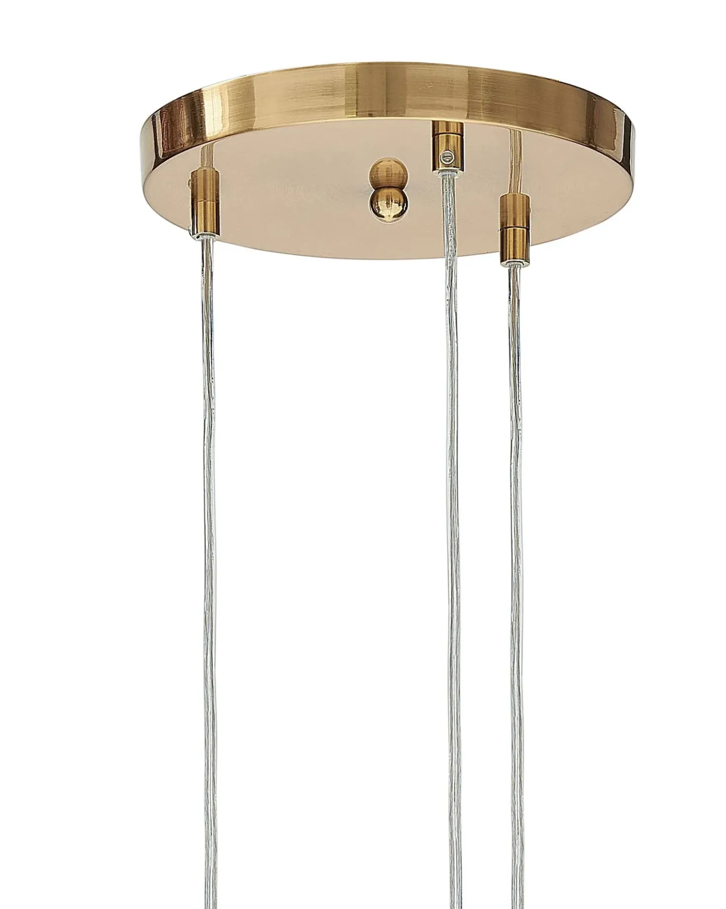 Lampadario RALFES Vetro Ottone