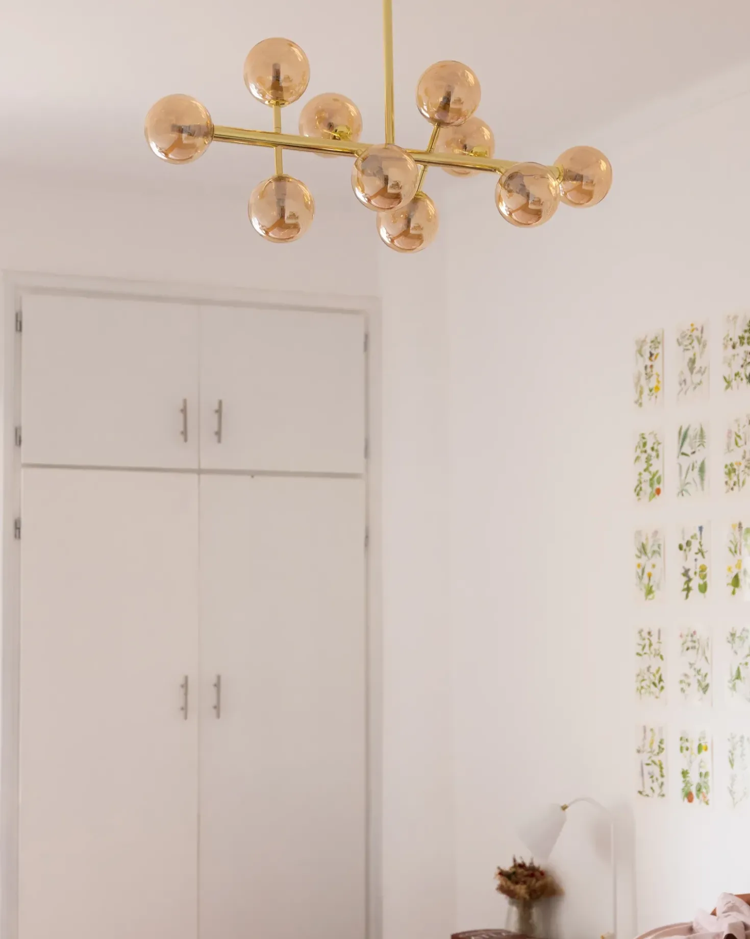 Lampadario RAMIS Metallo Oro