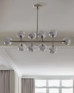 Lampadario RAMIS Metallo Argento