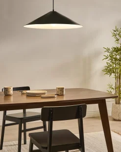 Lampadario RASPACULO Metallo Nero