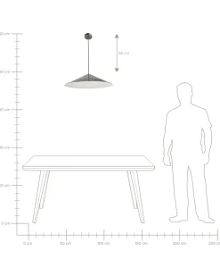 Lampadario RASPACULO Metallo Nero