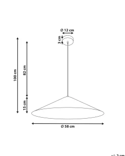 Lampadario RASPACULO Metallo Nero